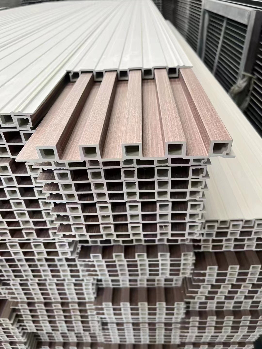 WPC Louver Great Wall Panels Solid Color WPC Wall Panel Manufacturers, WPC Louver Great Wall Panels Solid Color WPC Wall Panel Factory, Supply WPC Louver Great Wall Panels Solid Color WPC Wall Panel