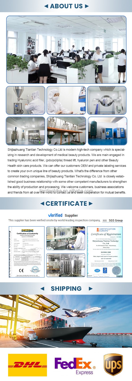 Supply Hyaluronic Acid Injections Under Eyes Wholesale Factory