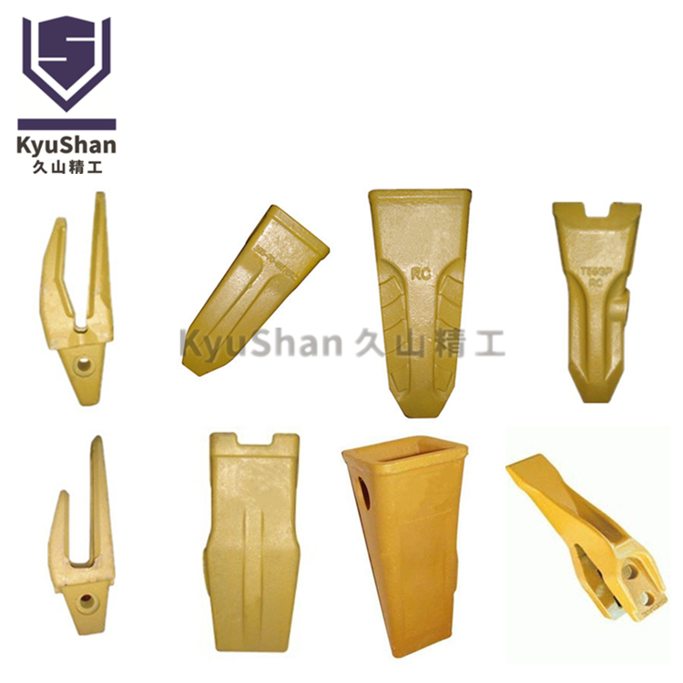 Excavator Spare Parts Komatsu Bucket Teeth And Adapters