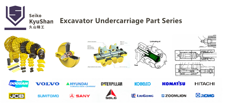 komatsu excavator undercarriage parts