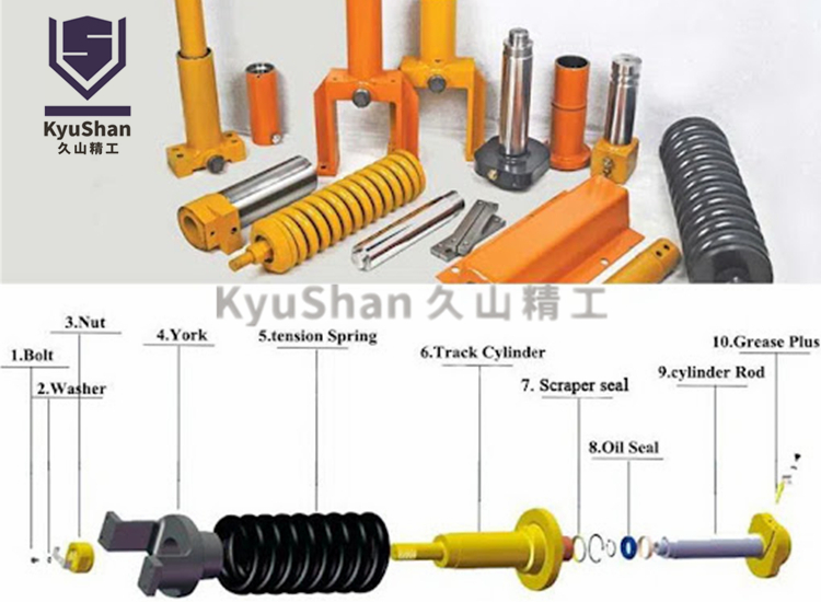 Китай Запчасти для экскаваторов Hitachi ex60 Track Adjuster, производитель