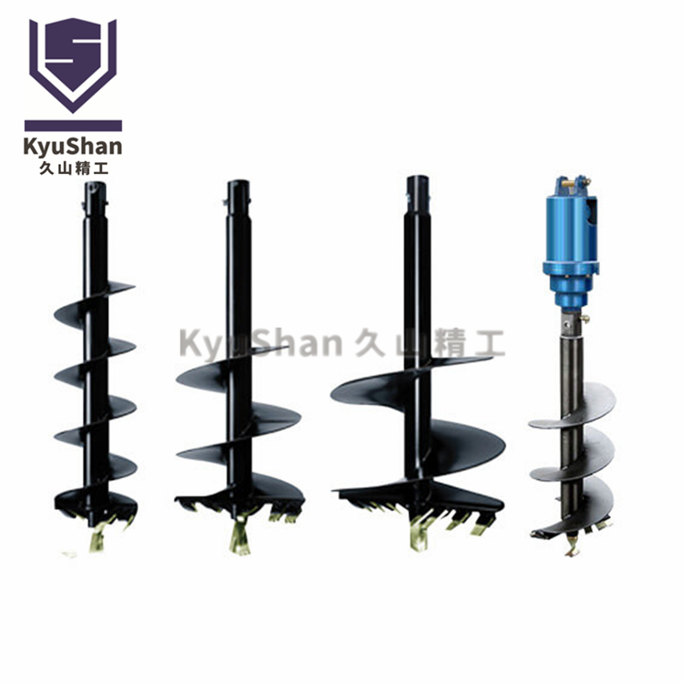 Mini Digger Auger Attachment For Mini Excacvator