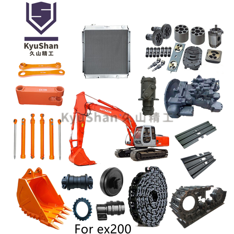 All Kinds Of Hitachi 200 Excavator Parts