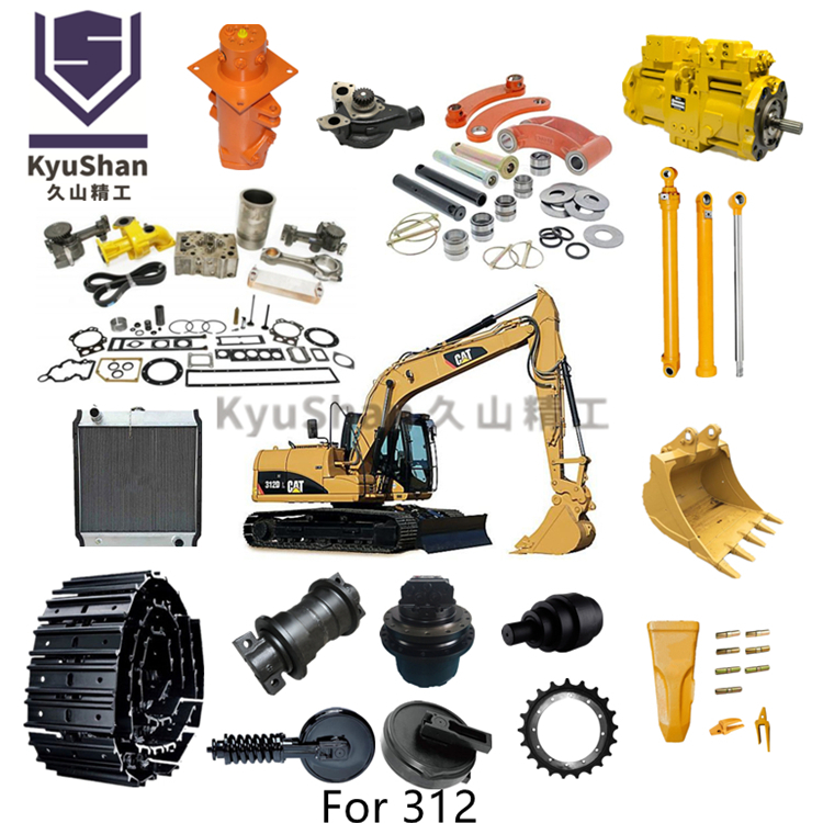 cat 312 excavator parts