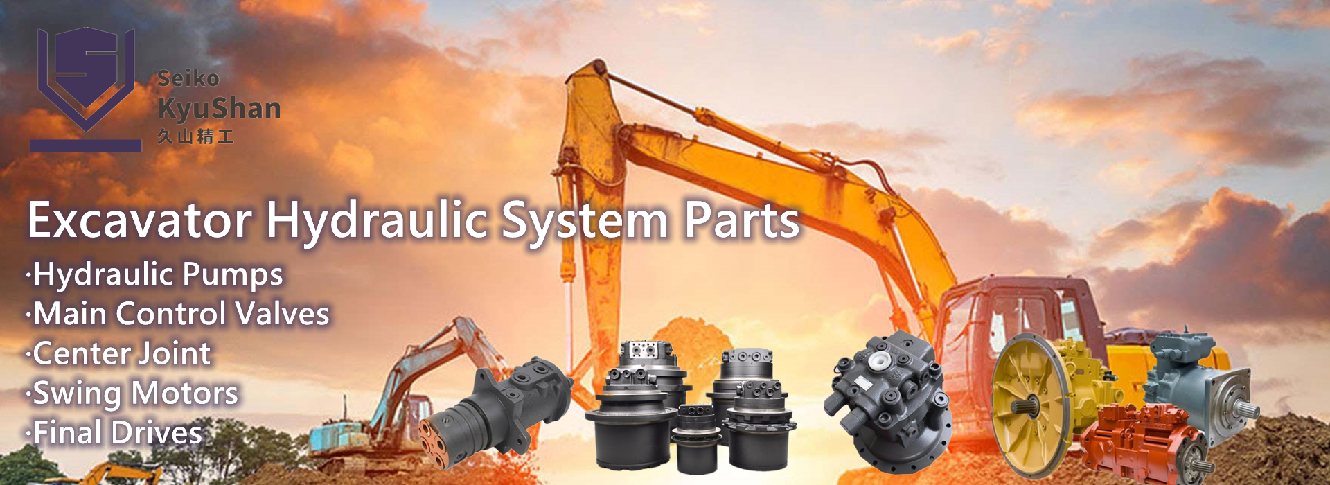 Excavator Hydraulic System Parts