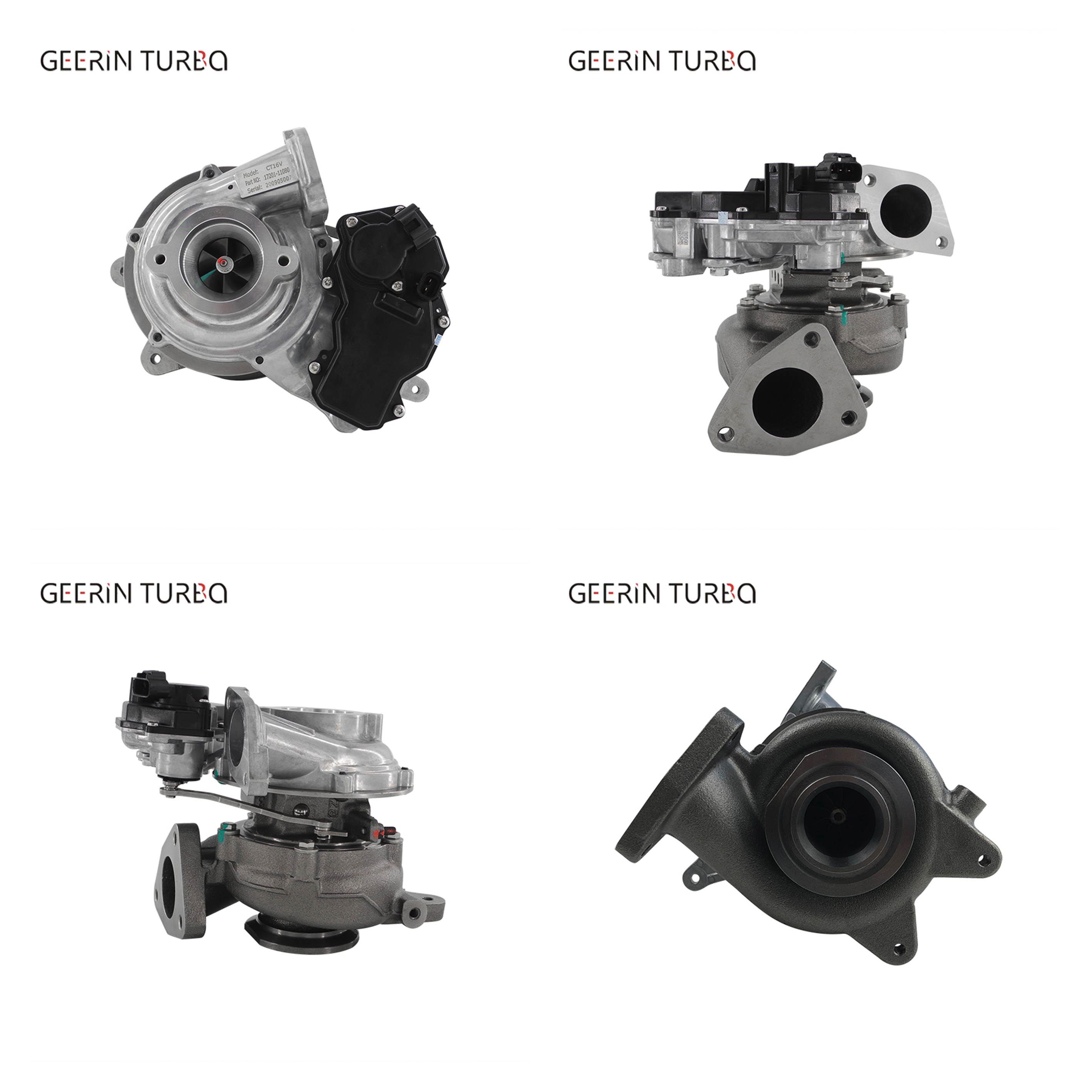 CT16 17201-11080 Electric Turbocharger Kit For TOYOTA HILUX 2.4L