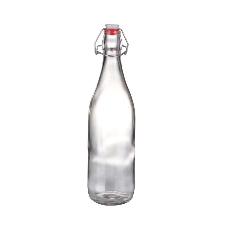1000ml Flint Glass Beer Bottle with Swing Top