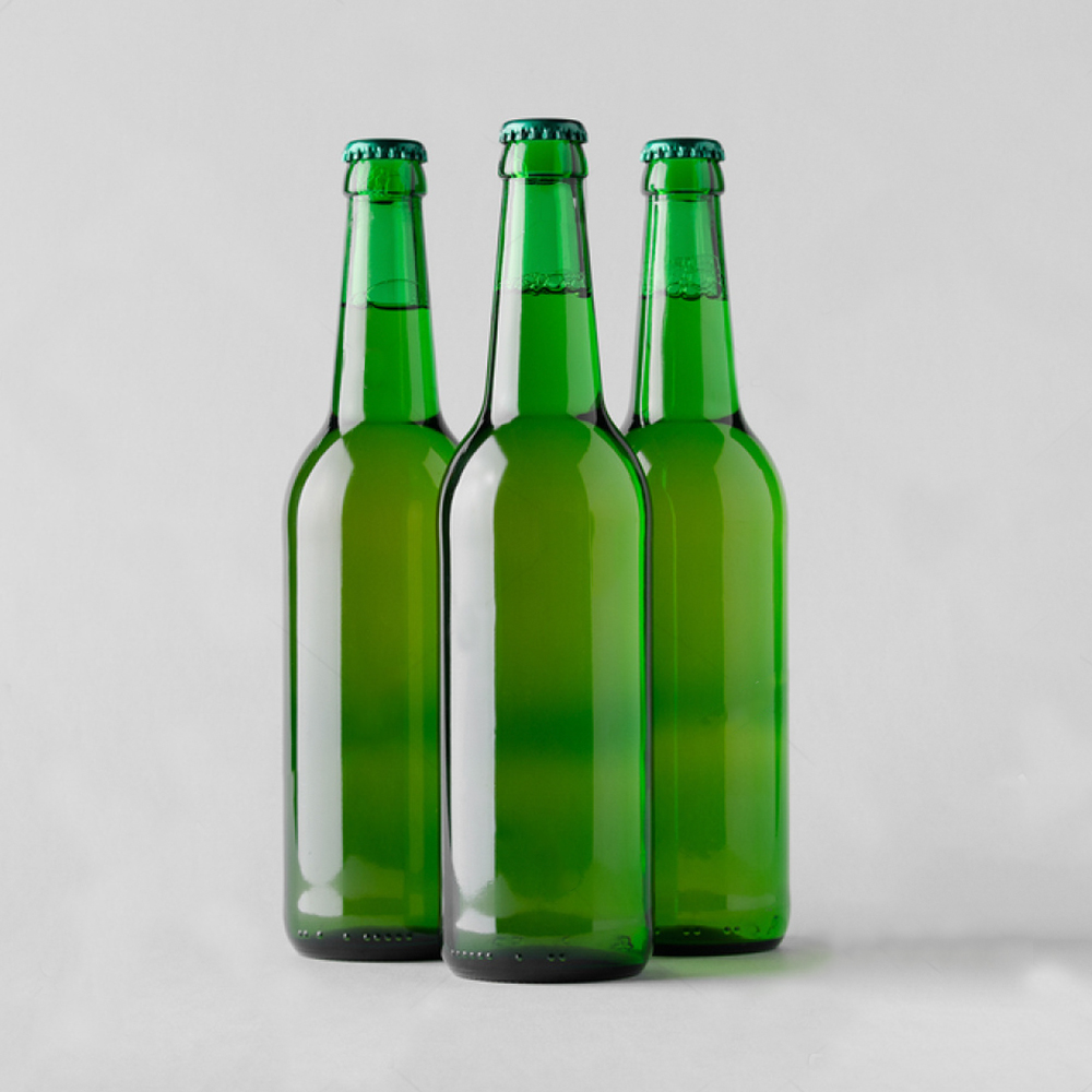 Dark Green Beer glass bottle liquor 330ml 550ml 750ml Beer Bottle Botol Gelas Bir Garrafa De Vidro De Cerveja Bira Sisesi