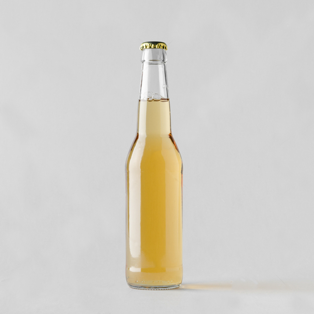 Transparent Empty Glass 750ml 550ml 330ml Beer Bottle Factory Wholesale Garrafa De Cerveja Transparente