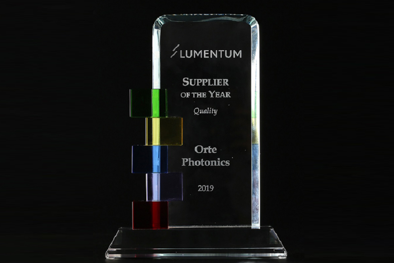 Lumentum Global Highest Quality Award