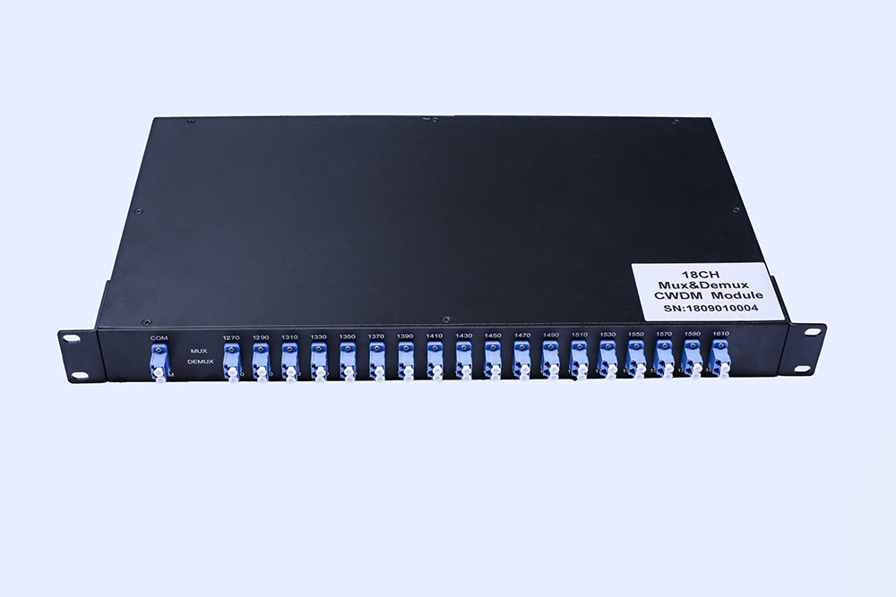 Modul MUX/DEMUX CWDM dengan stabilitas tinggi dan isolasi tinggi (dapat disesuaikan)