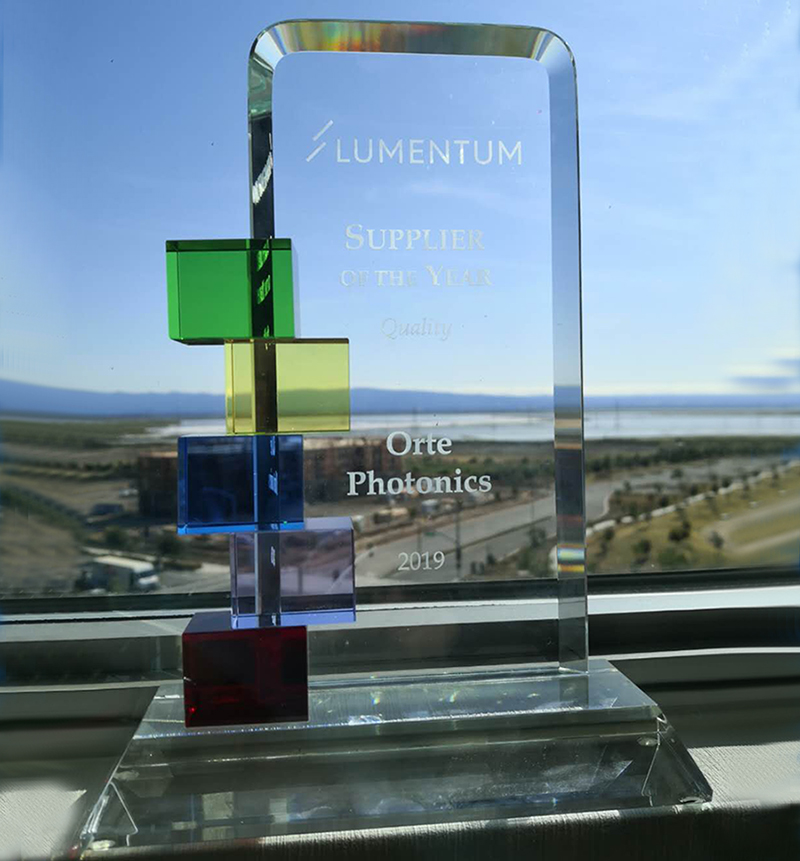 ORTE Photonics Co.,Ltd & Lumentum Award