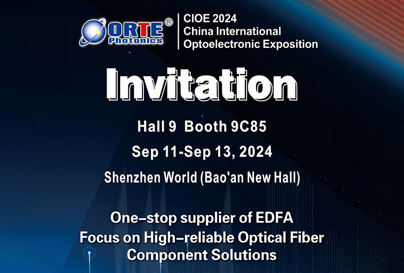 CIOE2024|ORTE's Sincere Invitation CIOE2024|ORTE's Sincere Invitation