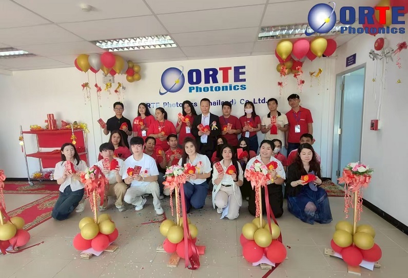 ORTE Photonics (Thailand) Co., Ltd. Officially Commences Operations