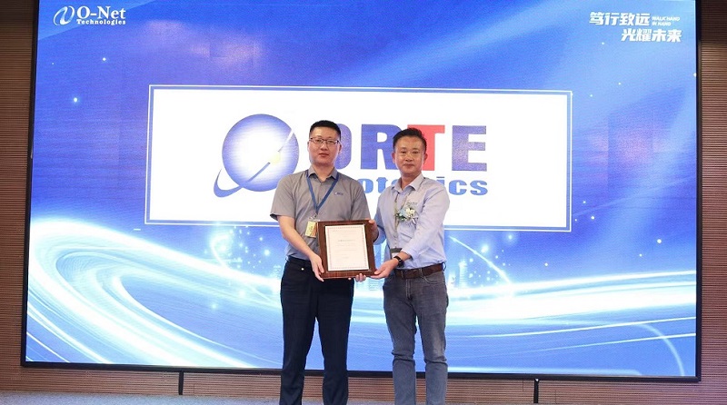 “2024 Excellent Cooperation Award”from O-Net Technology (Shenzhen) Group Co., Ltd “2024 Excellent Cooperation Award”from O-Net Technology (Shenzhen) Group Co., Ltd
