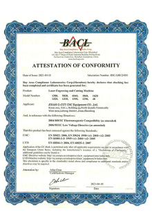 Машина для лазерной гравировки и резки CE