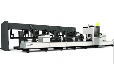 laserputken leikkauskone, pyöreä putki neliöputki erikoismuotoinen putki, voit leikata haluamallasi tavalla!