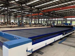 6025 Noua tăietoare cu laser pentru tablă metalică de dimensiuni mari de 6000W