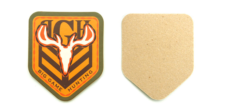 leather patches custom logo