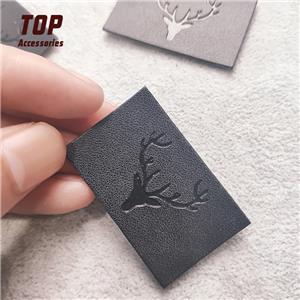 Custom Blank Genuine Leather Velcro Patches