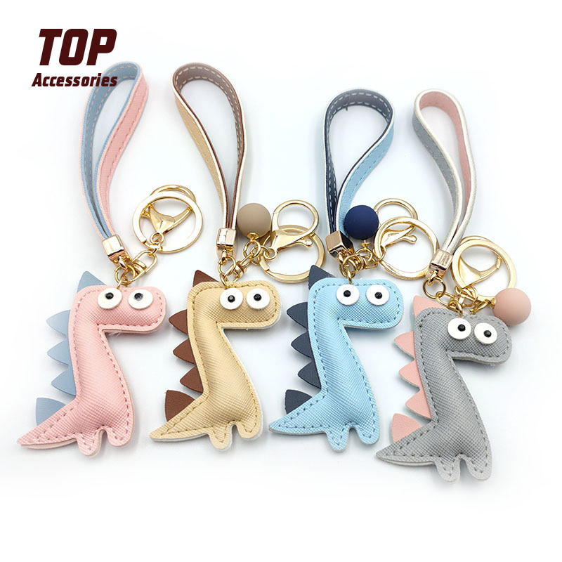 Pu Leather Animal Horse Keychains For Cars