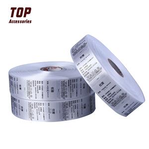 Recycled Satin Woven Brand Labels For Clothing Manufacturer