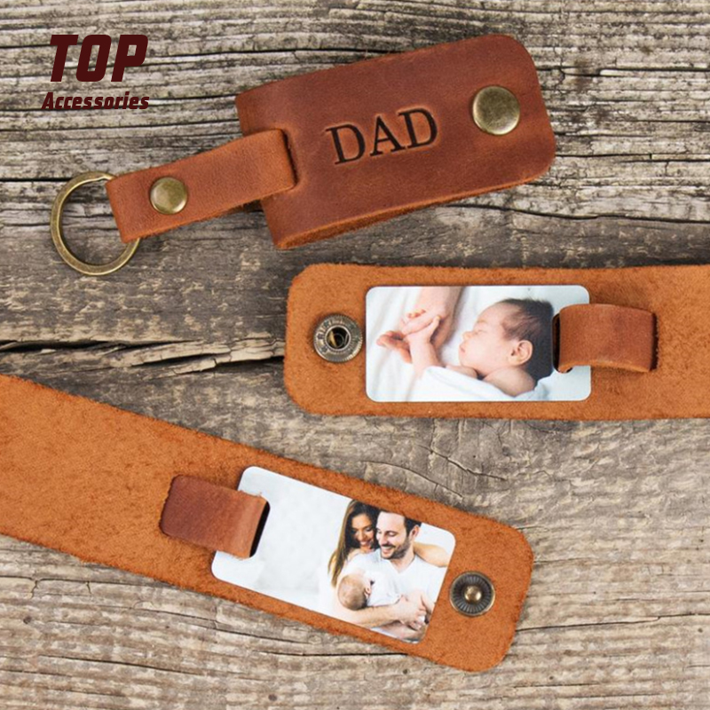 Leather Keychains With Photo