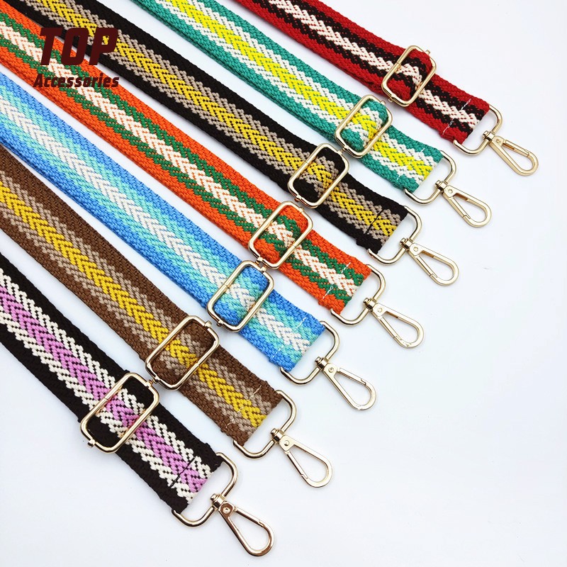 Adjustable bag straps