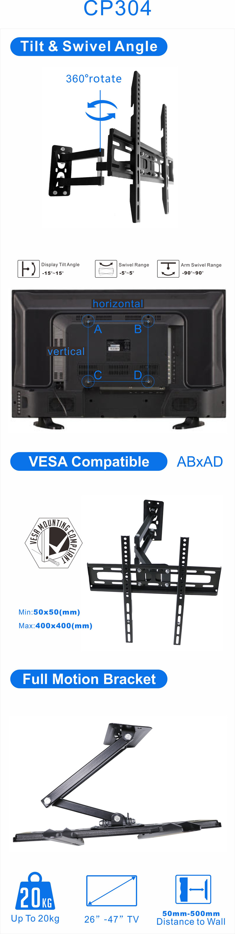 led tv wall mount