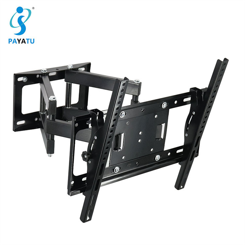 Double Arm LCD Swivel Bracket Full Motion TV Wall Mount