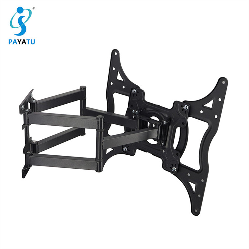 Double Arm Swivel Bracket Full Motion TV Mount For 32