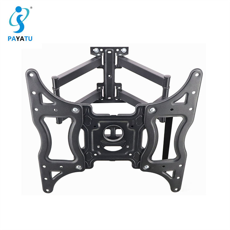 Double Arm Swivel Bracket Full Motion TV Mount For 32