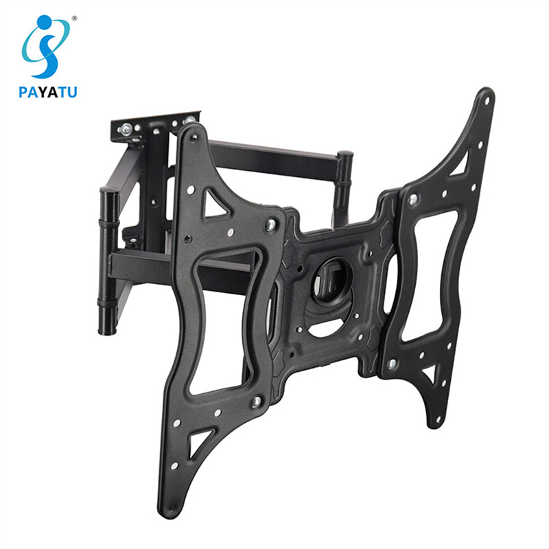 Double Arm Swivel Bracket Full Motion TV Mount For 32