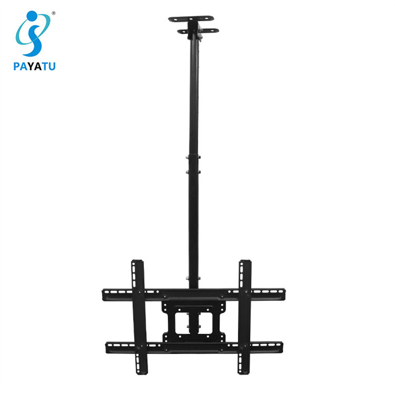 Height Adjustable Ceiling Tv Brackets For 42-75 Inch Tv