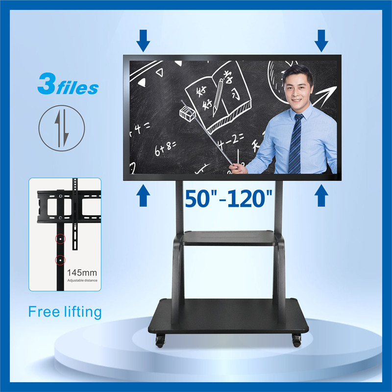 heavy duty rolling tv stand