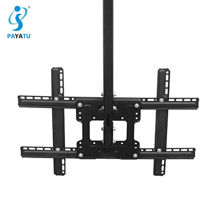 Height Adjustable Ceiling Tv Brackets For 42-75 Inch Tv