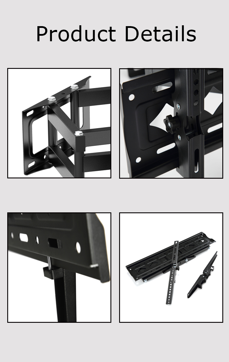 double arms full motion mount