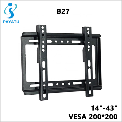 B27 200x200 Fixed Led Tv Wall Mount Universal Lcd TV Hanger