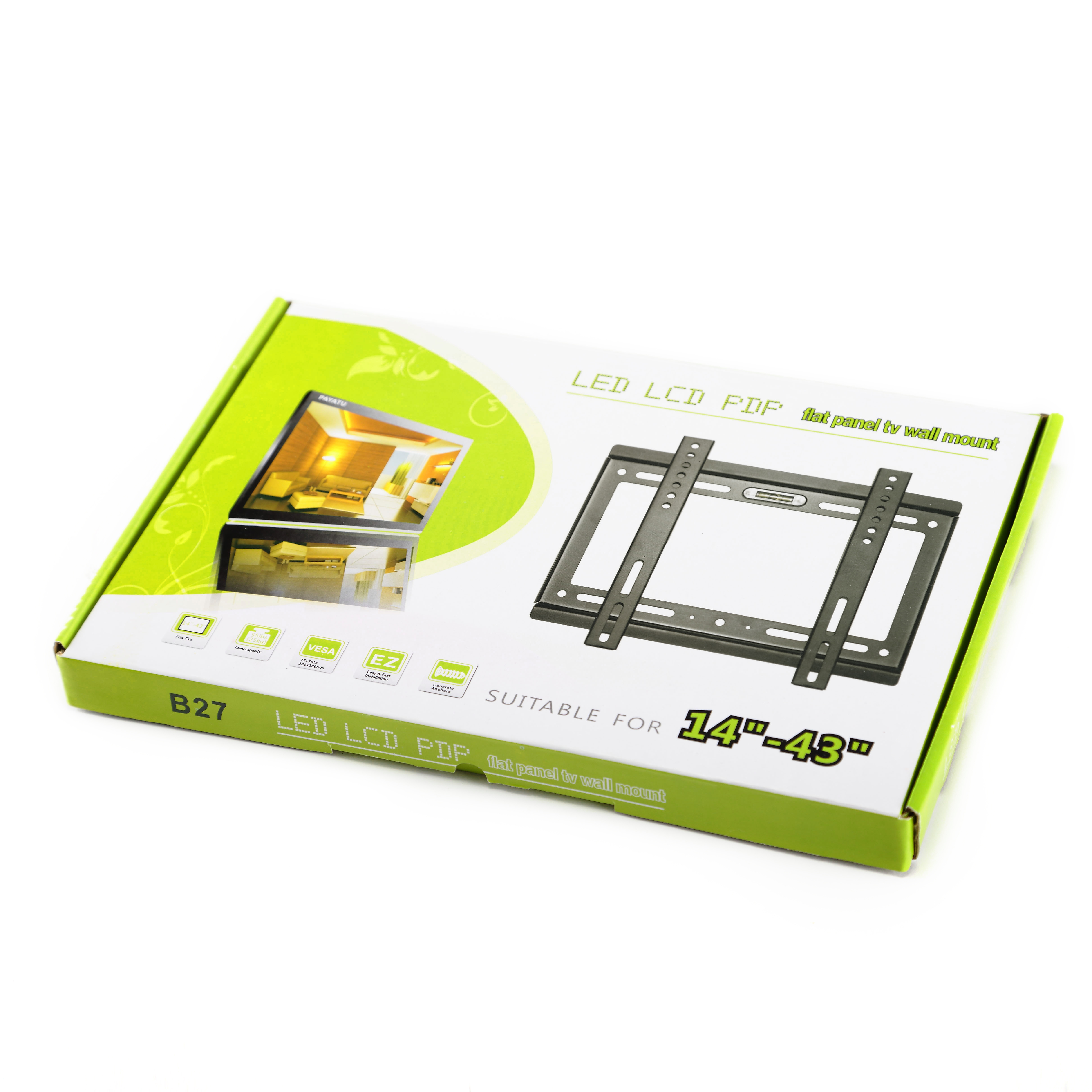 B27 200x200 Fixed Led Tv Wall Mount Universal Lcd TV Hanger