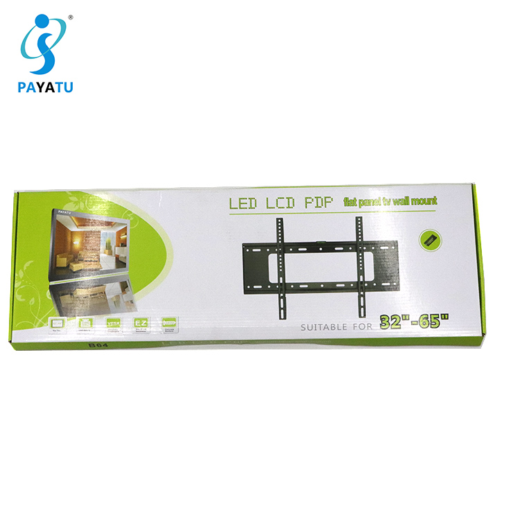 Fixed Wall Mount TV Bracket Flat Screen TV Mount B64