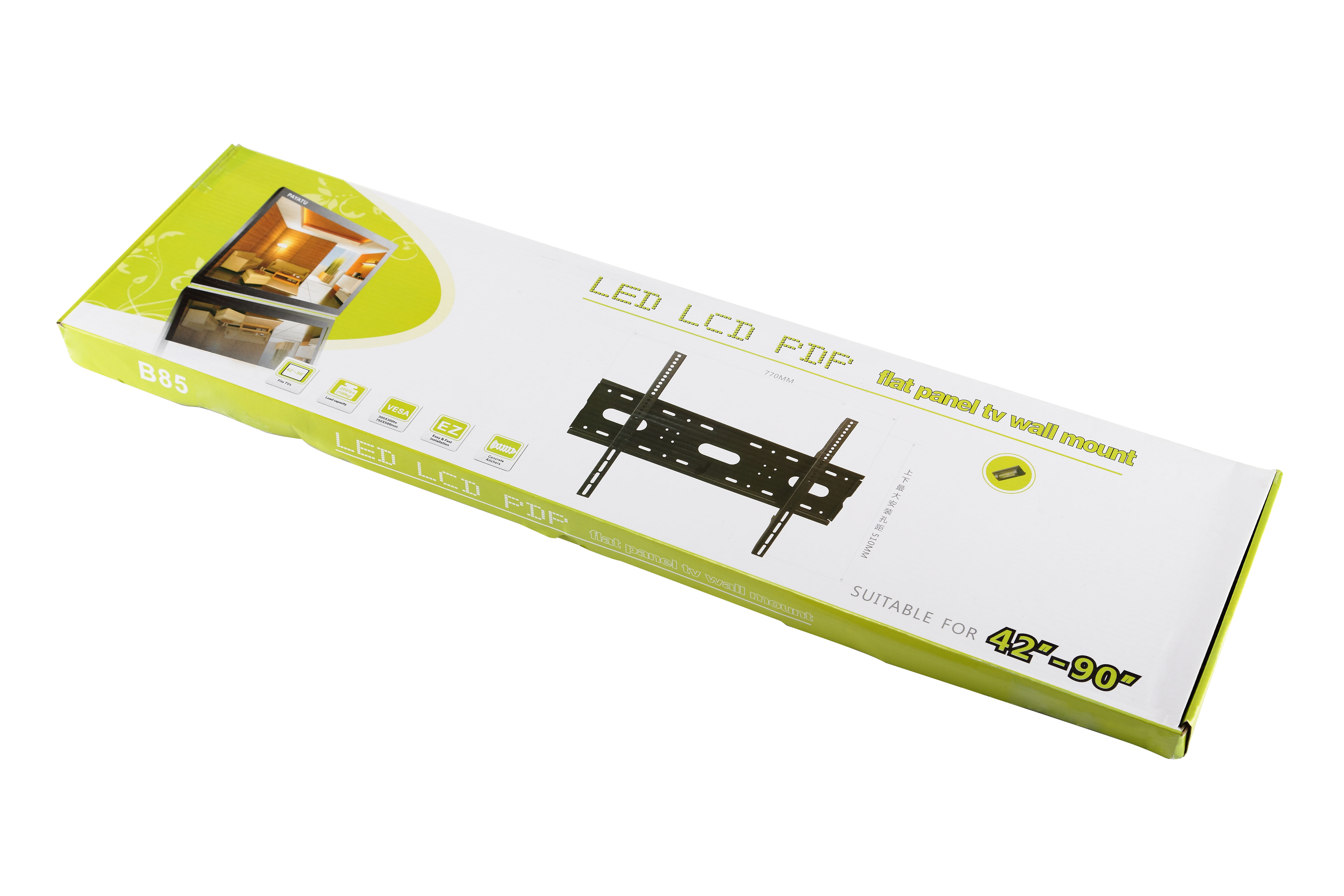 100kgs Capacity 85 Inch TV Wall Mount Flat Screen Wall Mount