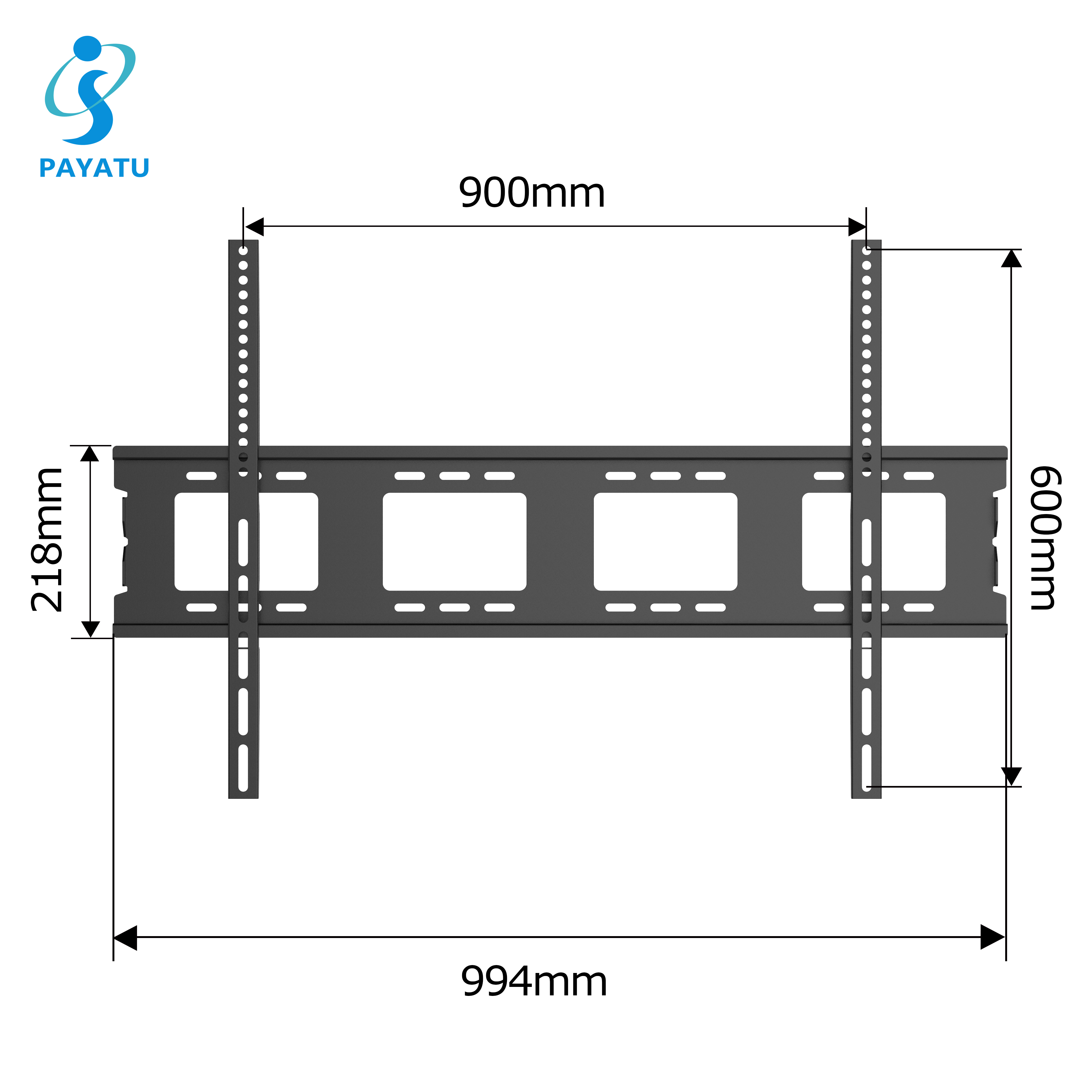 85 Inch TV Wall Bracket Universal Television Mounting Bracket