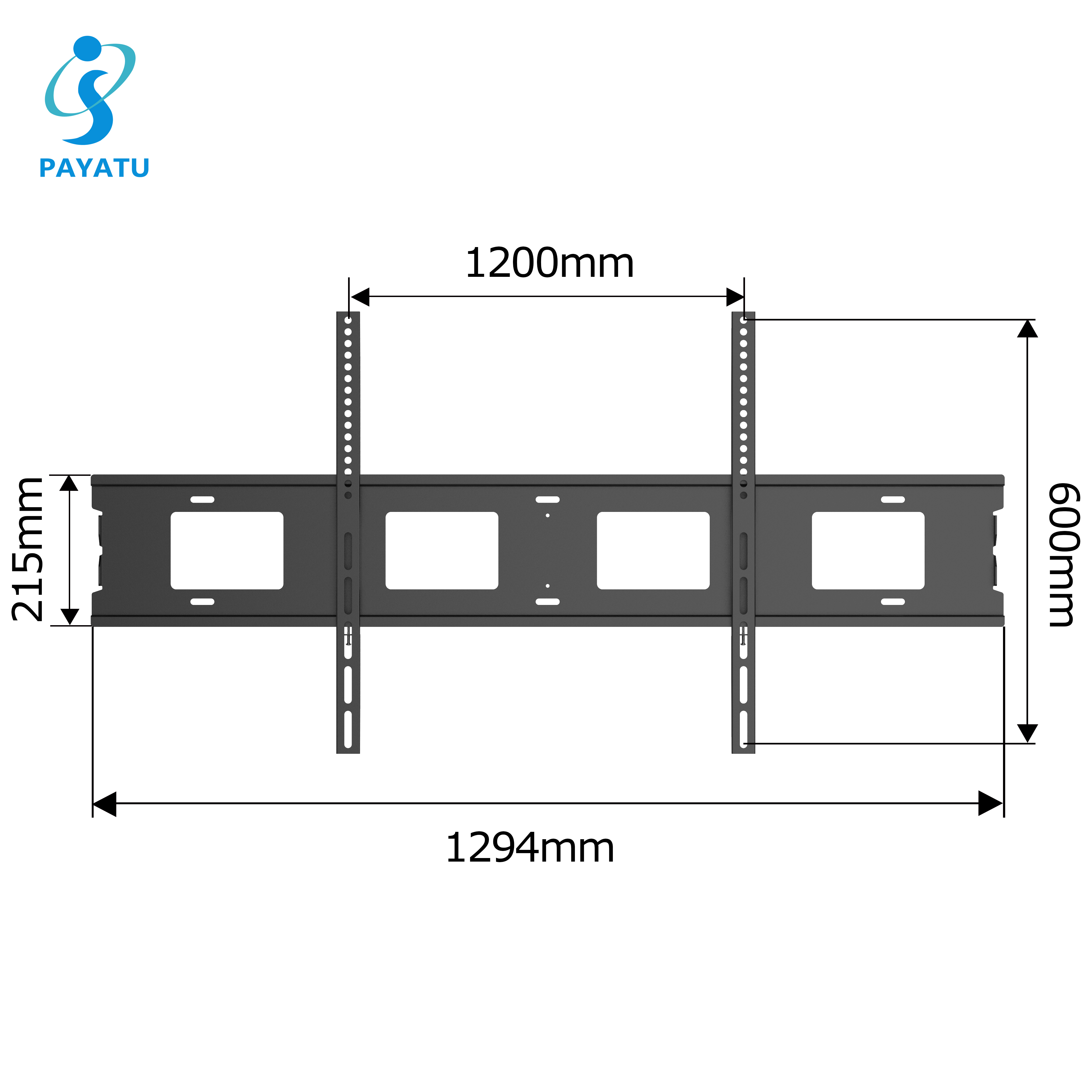 Wall Mount For 85 Inch TV Large Size TV Mount