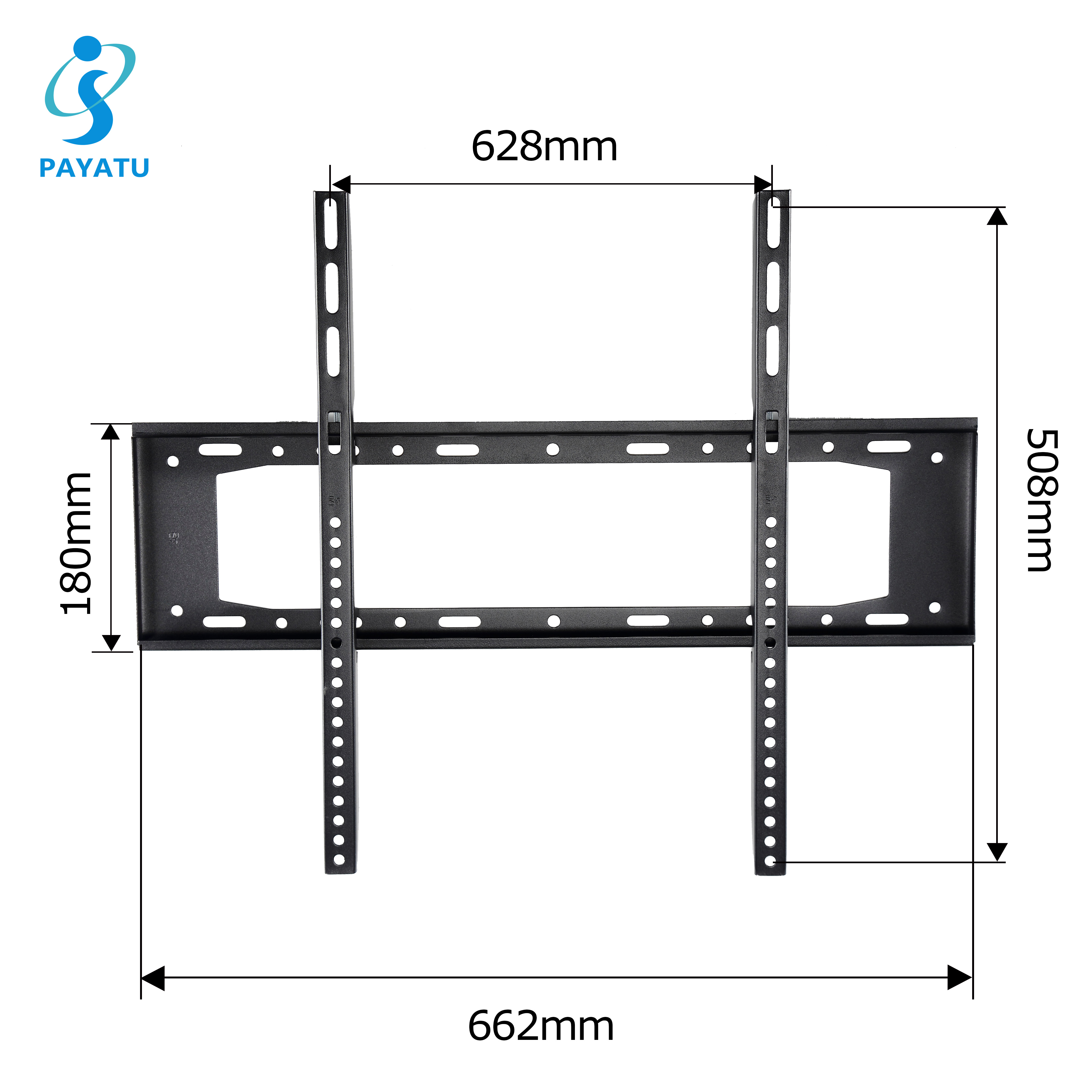 40-80 Inch Fixed In Wall TV Mount 65KG Heavy Duty TV Wall Mount