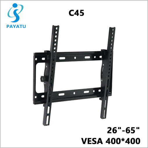 Flat TV Mount Up And Down TV Rack Wall Mount Tilting For 26-65 Inch