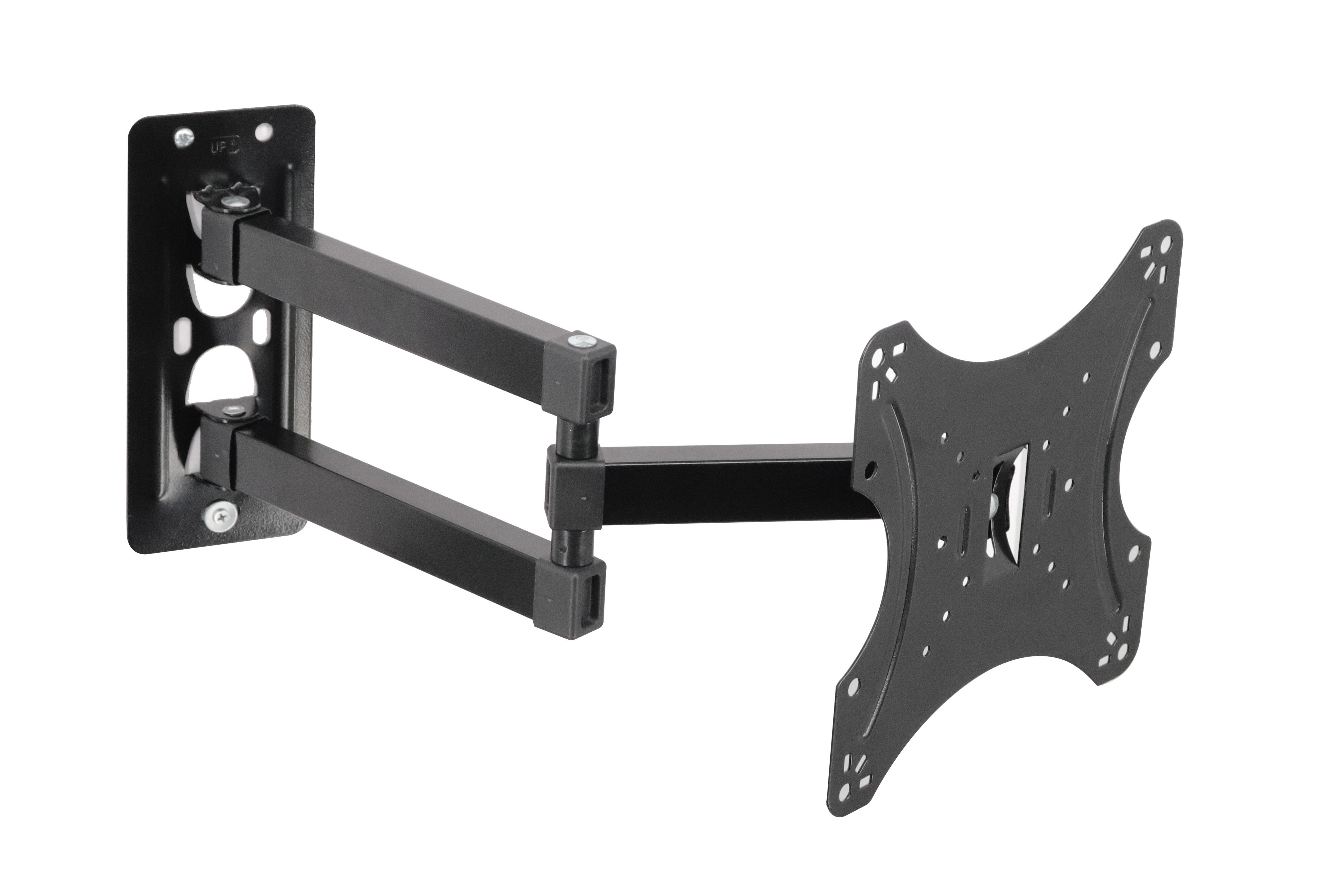 Wall Distance Adjustable Small TV Mount 14-43 Inch Full Motion Wall Mount