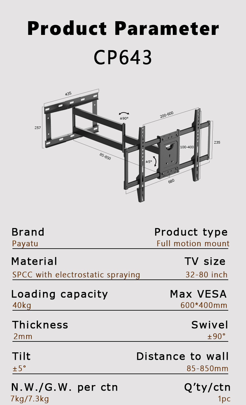 corner tv mount