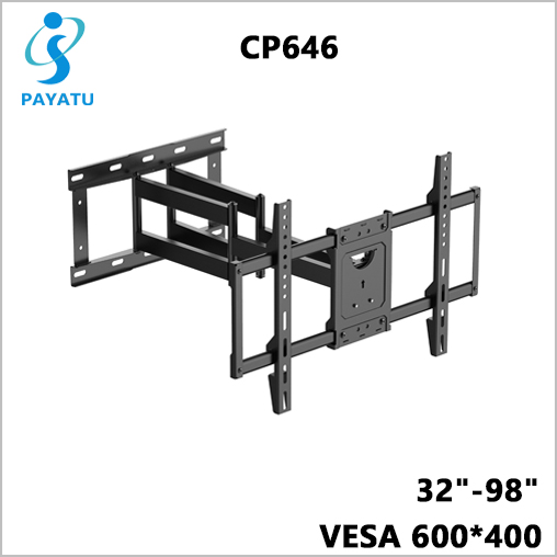 Inside Outside TV Mount Full Motion Television Wall Bracket Rotating TV Wall Mount