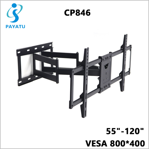 Professional RV TV Mount 52-98 Inch Full Motion Corner TV Bracket