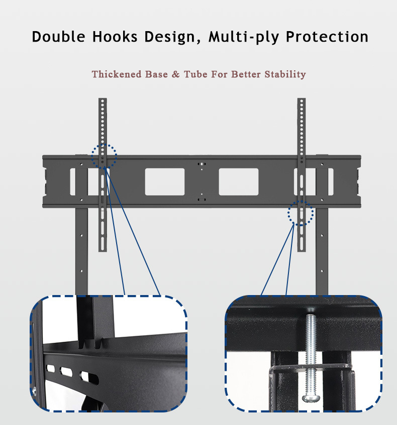 mobile tv stand on wheels